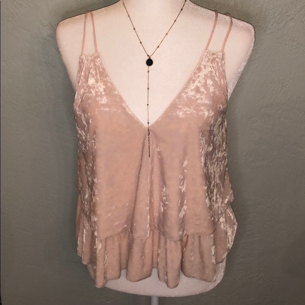 Aerie Crushed Velvet Tank